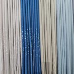 blue blackout curtains