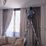 curtain installation Dubai